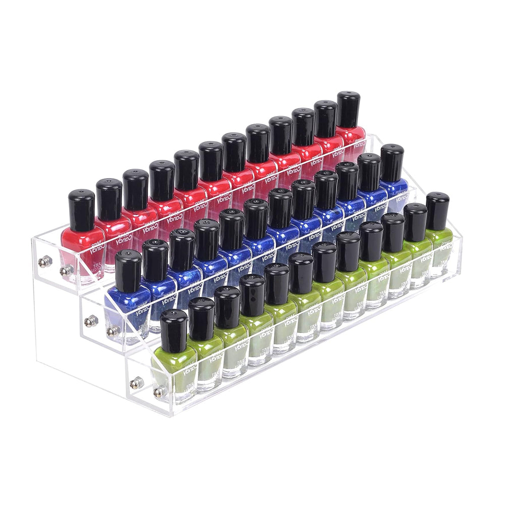 Organizador Exhibidor de Acrilico Para Esmaltes Barnices o Cosmeticos