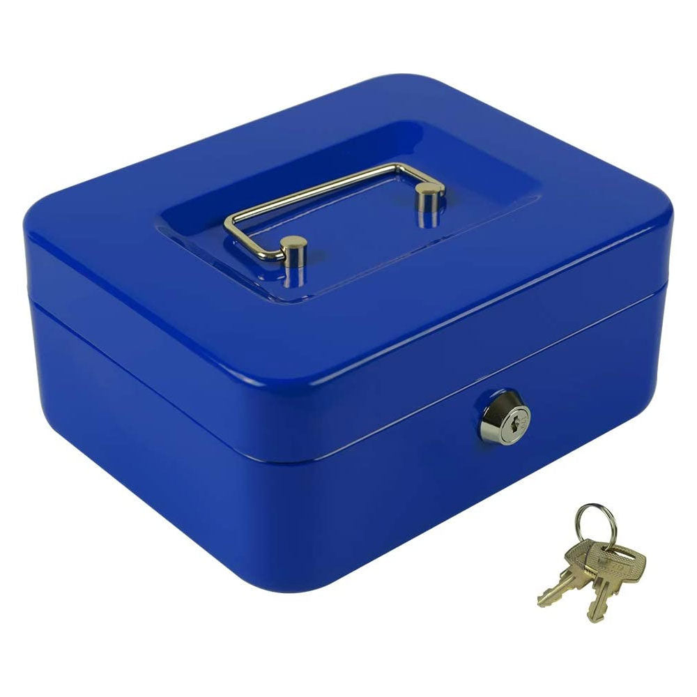 Caja Fuerte De Seguridad Metalica Para Dinero Con Charola