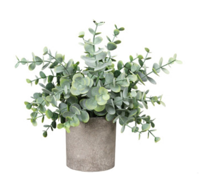 Set de 3 Macetas Decorativas de Plantas Artificiales Diseño Moderno para Interior y Exterior