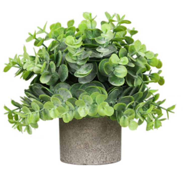 Set de 3 Macetas Decorativas de Plantas Artificiales Diseño Moderno para Interior y Exterior