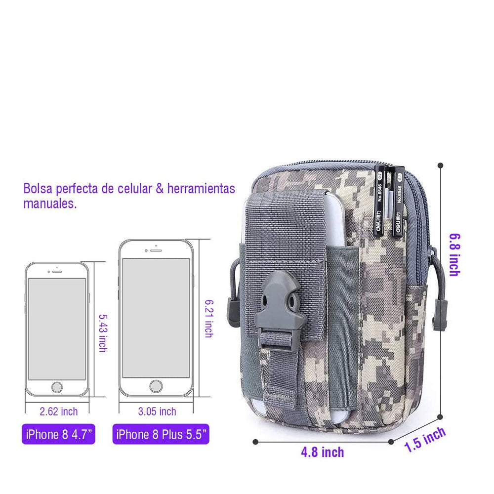 Funda Táctica Militar Para Celular Multiusos