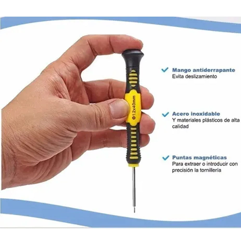 Kit de Reparación Desarmadores para iPhone Android Celulares