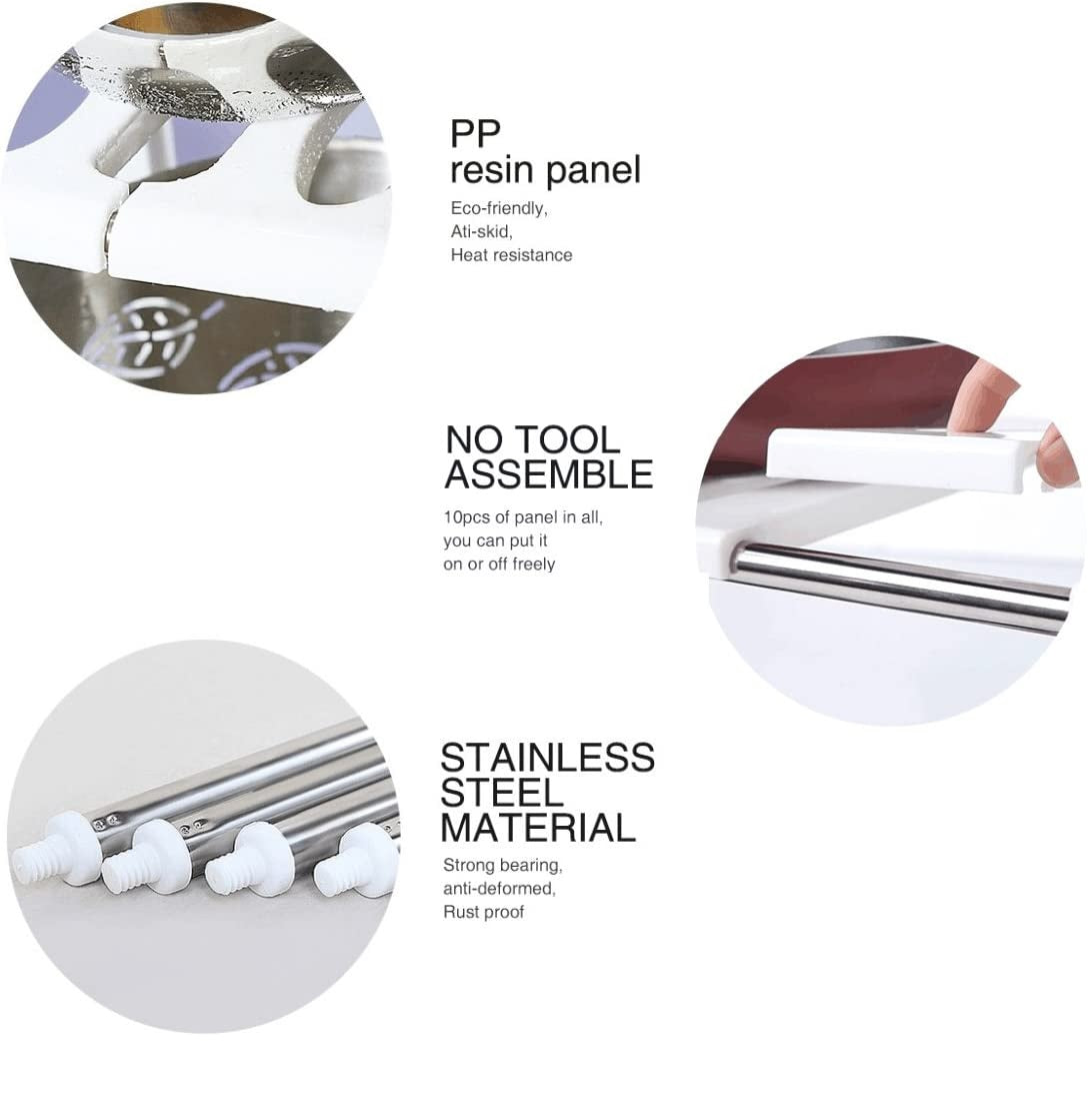 Organizador Multifuncional Cocina Hogar Repisa Ajustable