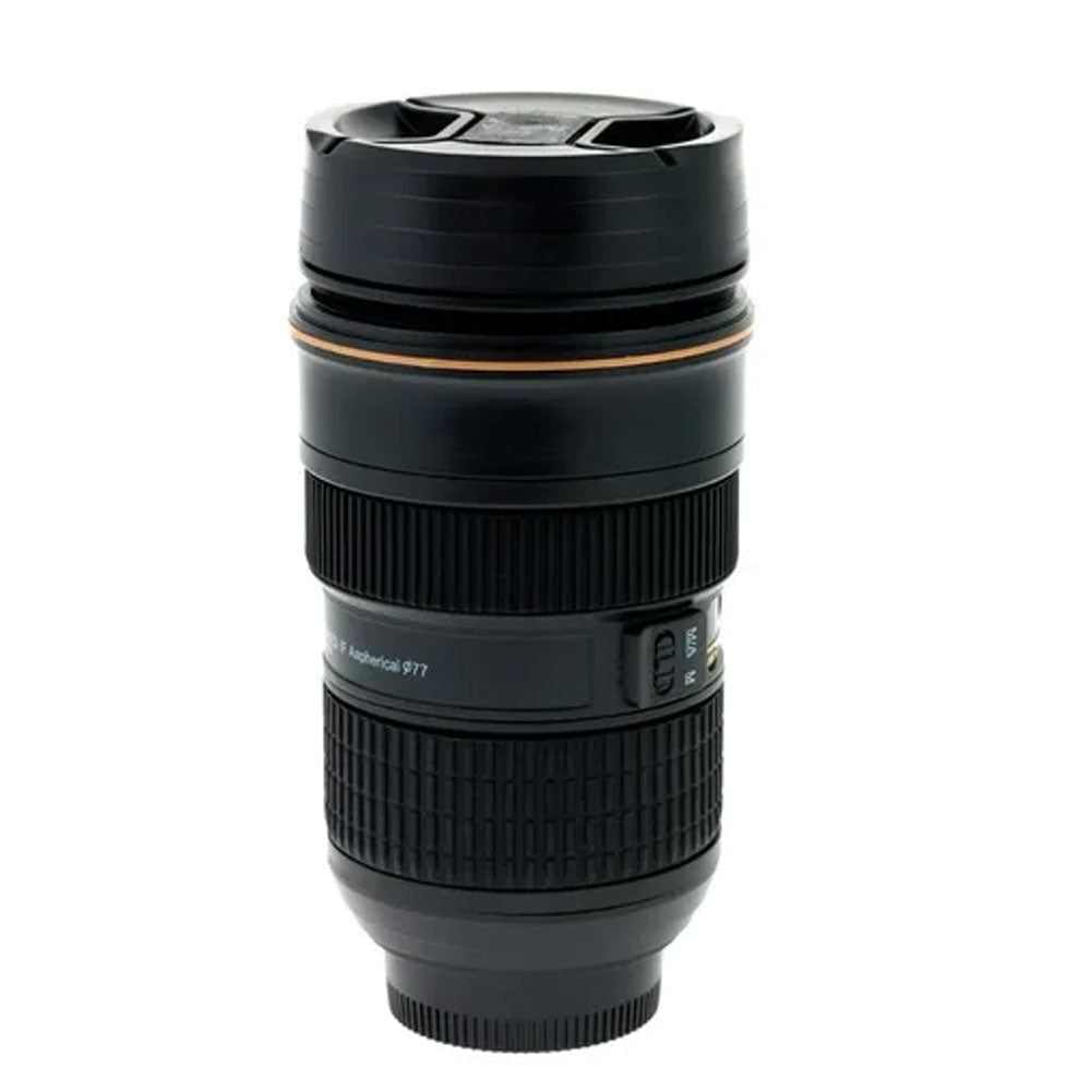 Taza Termo En Forma De Lente 24-70 Mm Con Zoom