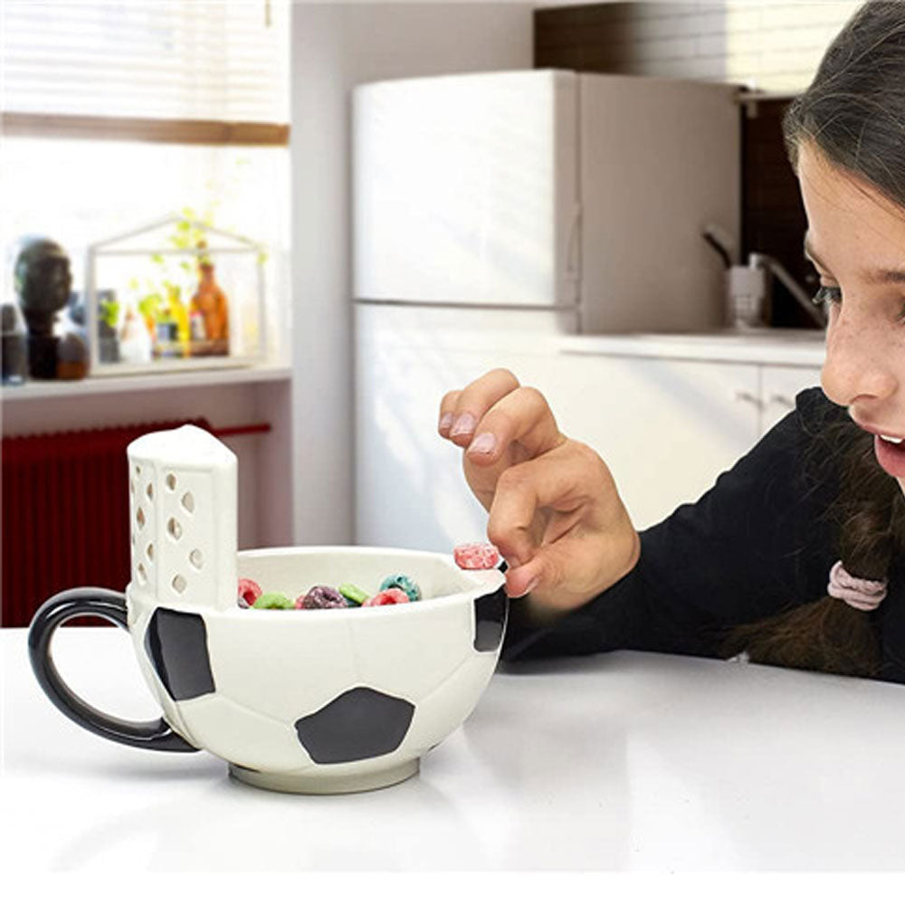Taza de Cerámica Para Cafe en Forma de Balon De Futbol