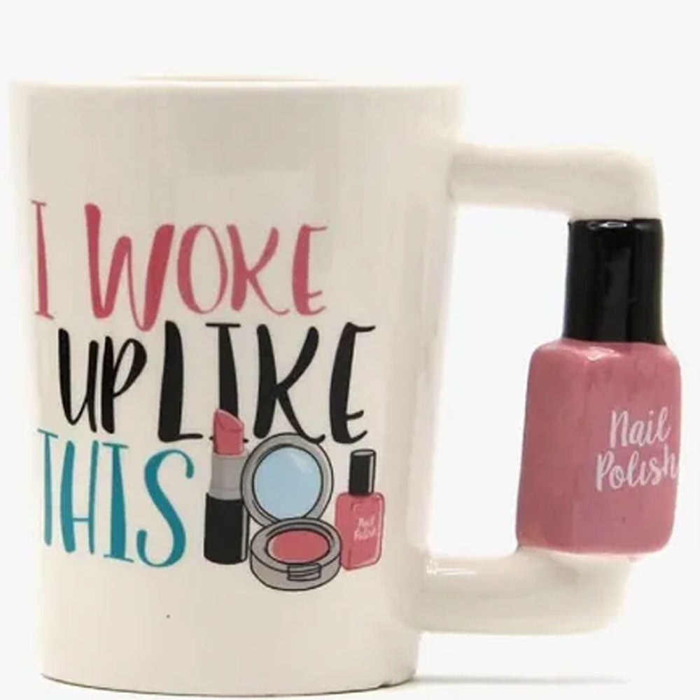 Taza de Céramica en Forma de Esmalte para Uñas