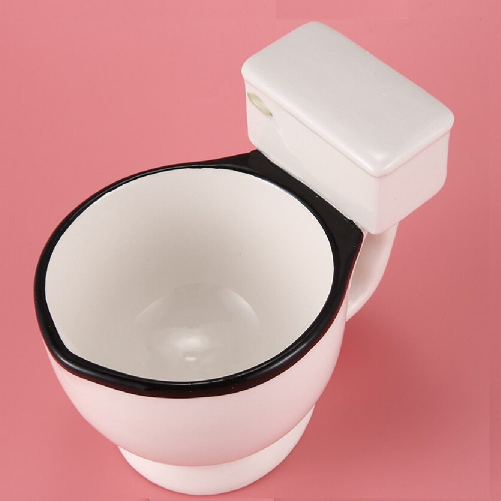 Taza De Cerámica en Forma de Inodoro Taza de Baño WC