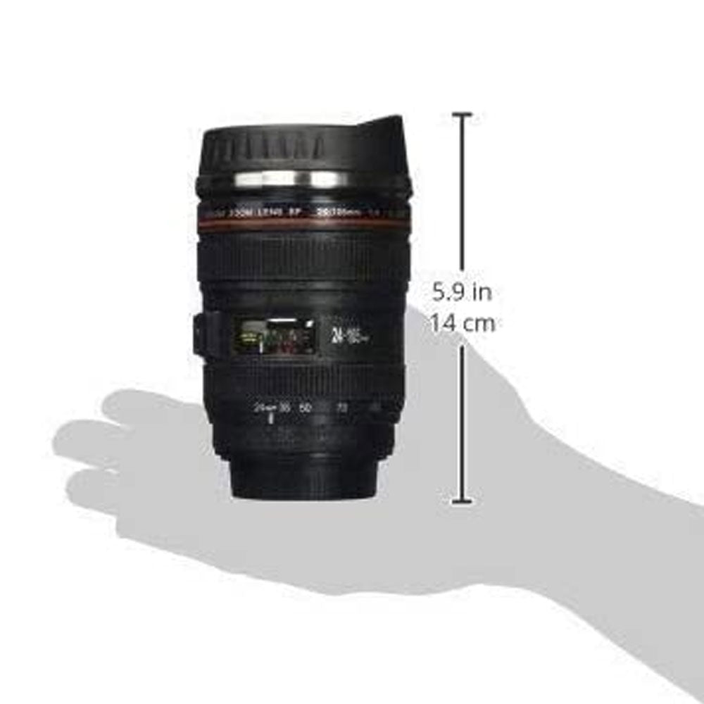 Taza Termo en Forma de Lente 24-105 mm