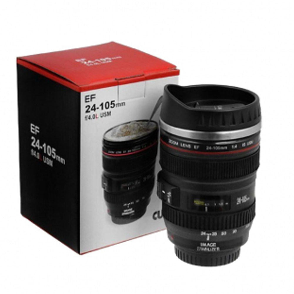 Taza Termo en Forma de Lente 24-105 mm