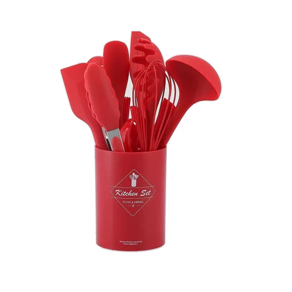 Juego De Utensilios De Cocina De Silicona 11 Piezas Chef