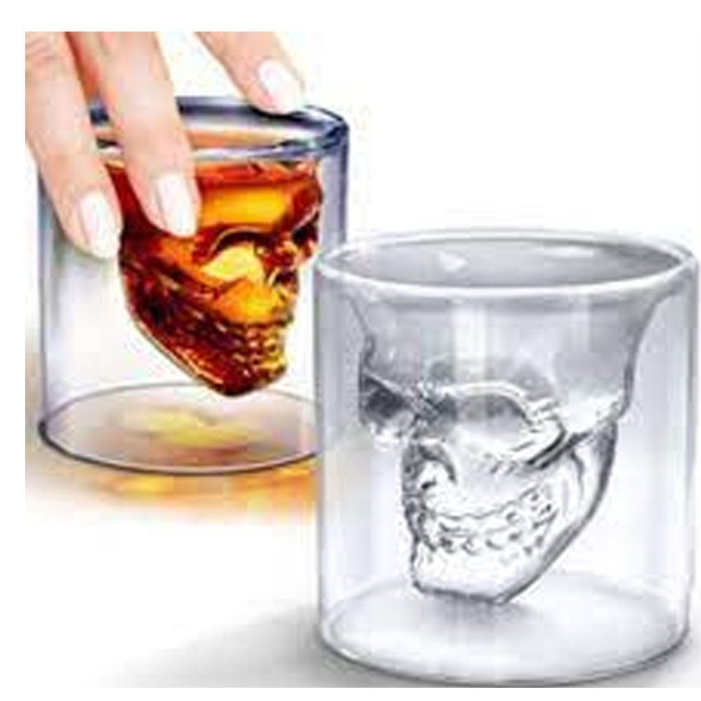 Vaso en Forma de Calavera Doomed