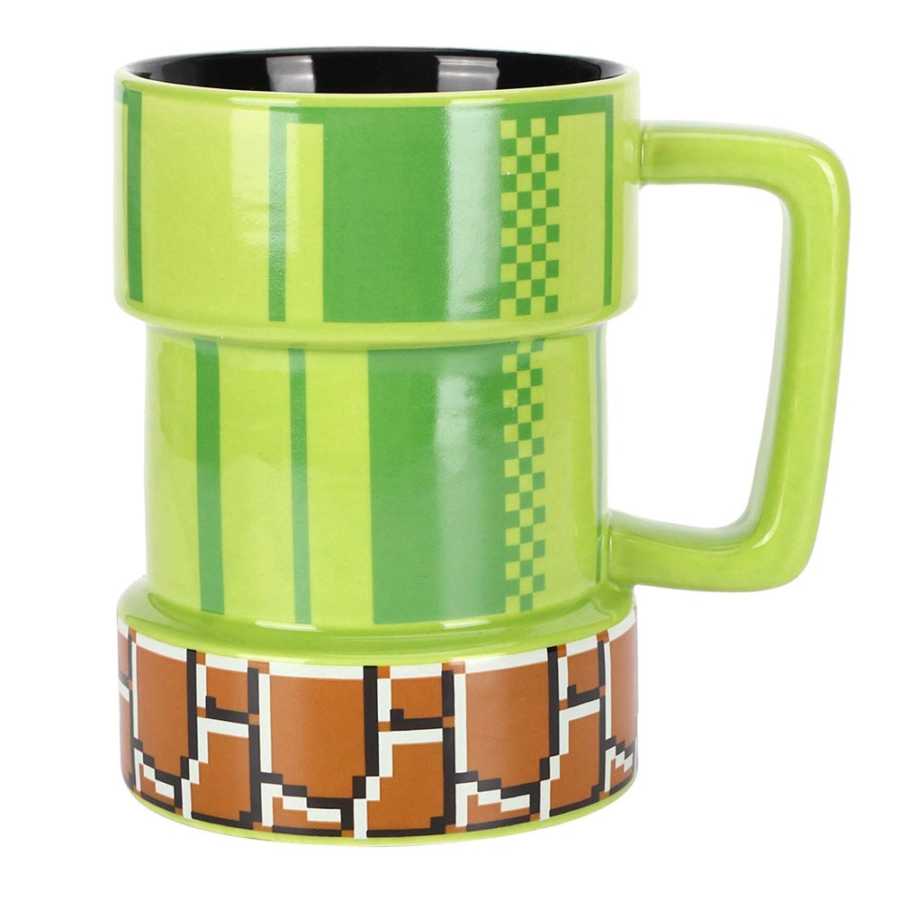 Mayoreo de Tazas Cerámica En Forma De Tubería Mario Bross Gamer Videojuegos