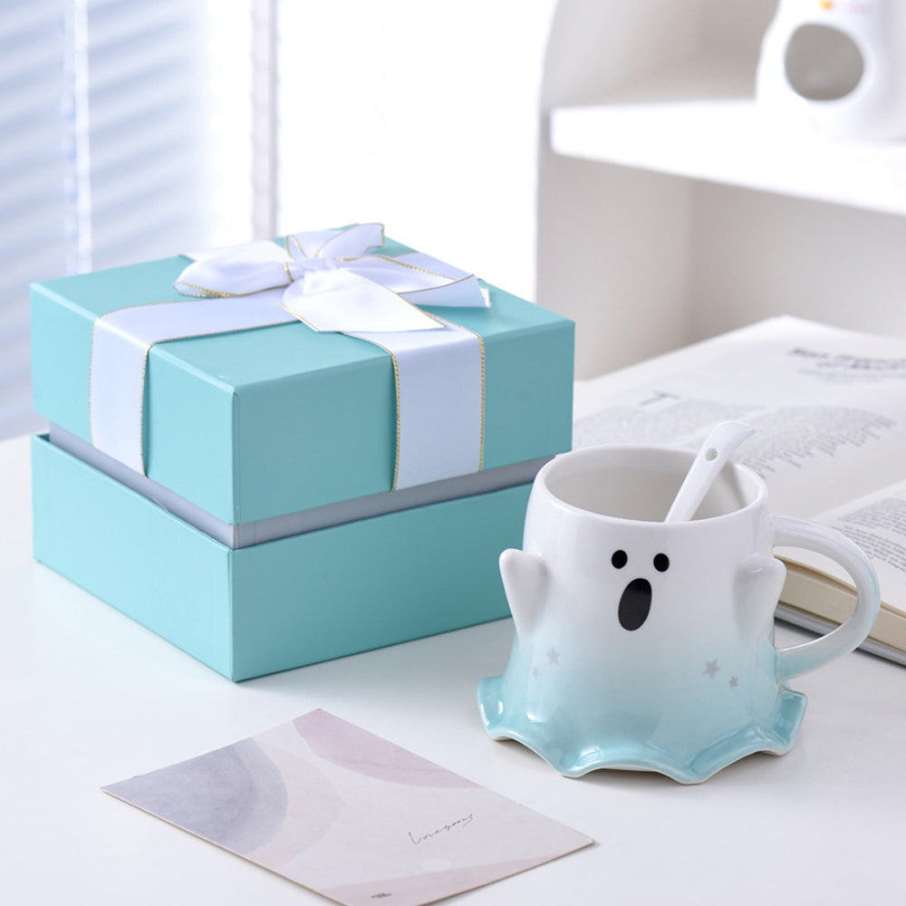 Taza de cerámica en forma fantasma mágico 450ml