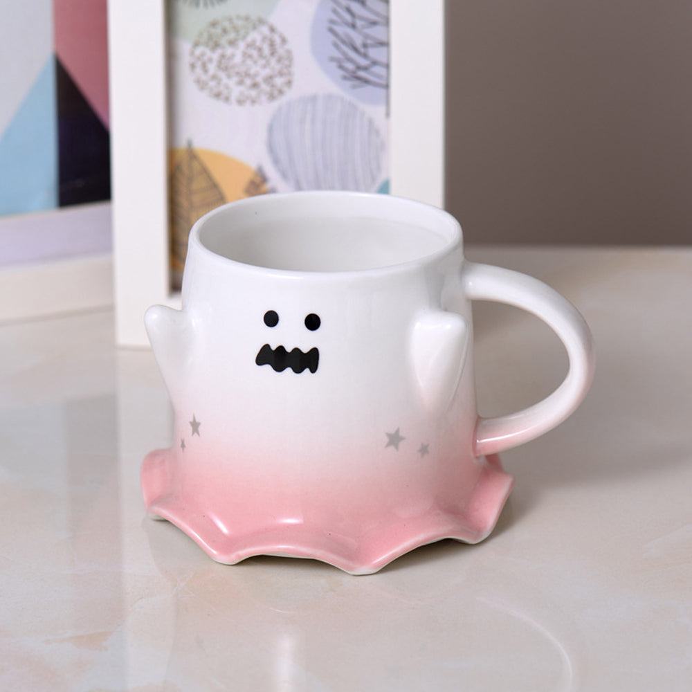 Taza de cerámica en forma fantasma mágico 450ml