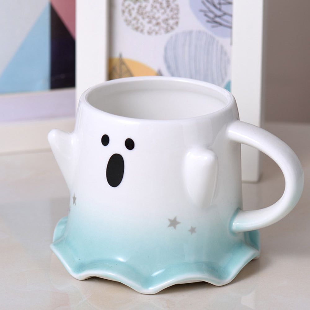 Taza de cerámica en forma fantasma mágico 450ml