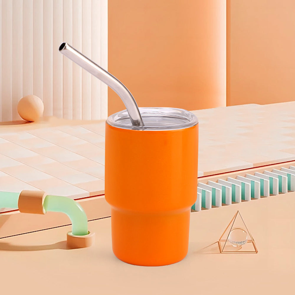 Shot Vaso de Chupito con Tapa y Popote, Vasos de Chupito de Doble Pared Aislados Kawaii Vaso de café espresso cosas lindas regalos divertidos, y originales