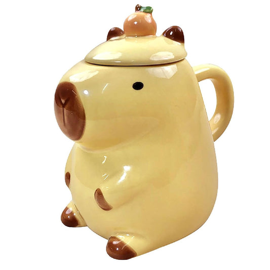 Taza de Cerámica en Forma de Capibara Capybara – Ternura y Estilo para tu Café Diario 350ml