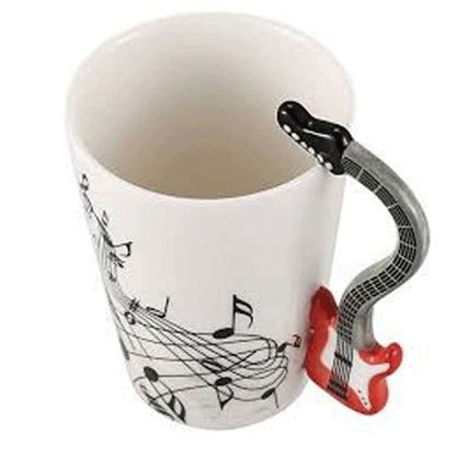 Taza de Céramica con Mango Instrumento Musical