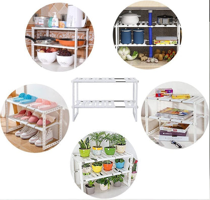 Organizador Multifuncional Cocina Hogar Repisa Ajustable