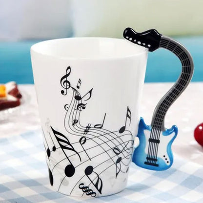 Taza de Céramica con Mango Instrumento Musical