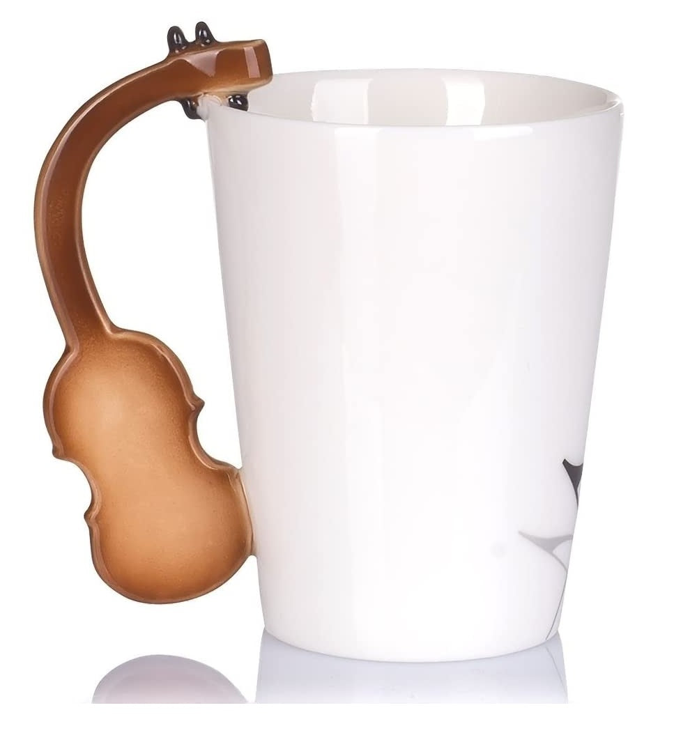 Taza de Céramica con Mango Instrumento Musical