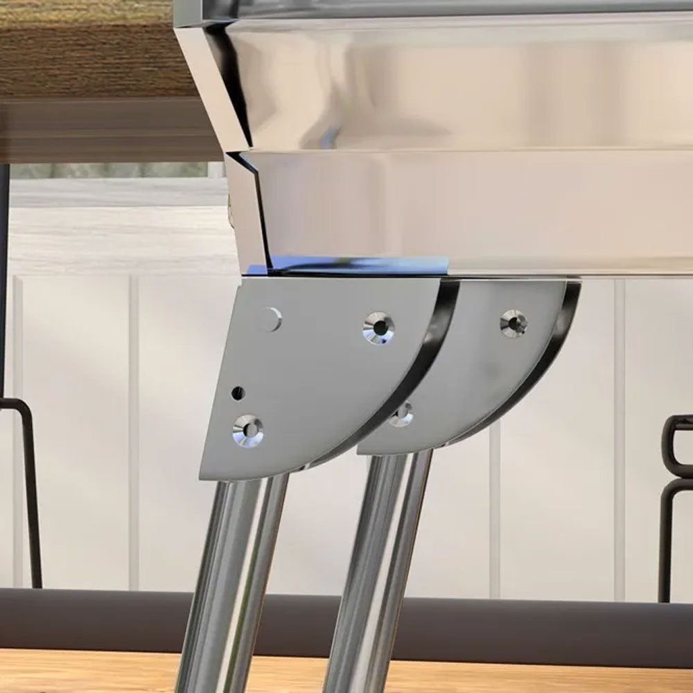 Asador Parrilla De Carbón Portátil Plegable Acero Inoxidable