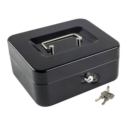 Caja Fuerte De Seguridad Metalica Para Dinero Con Charola – HappyWare