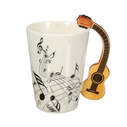 Taza de Céramica con Mango Instrumento Musical