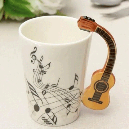 Taza de Céramica con Mango Instrumento Musical