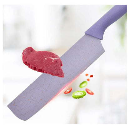Juego De Cuchillos Profesionales Acero Inoxidable Multicolor En caja dura Para Regalo