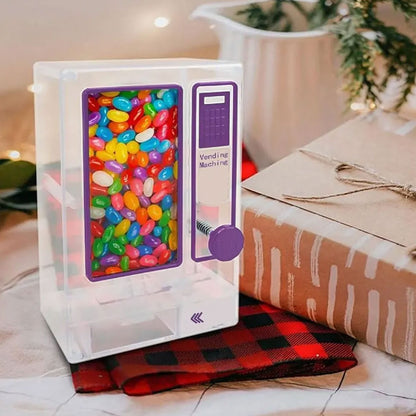 Máquina Expendedora de Dulces Retro | Dispensador de Chicles Manual Mini para Regalo
