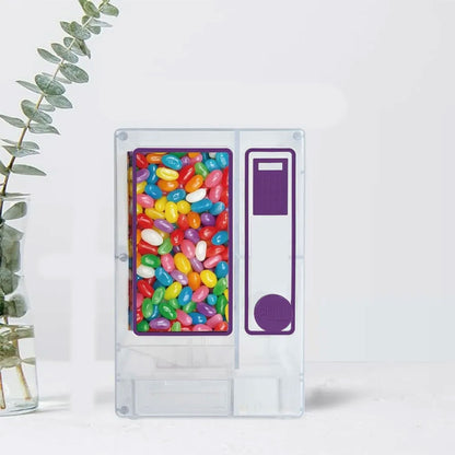 Máquina Expendedora de Dulces Retro | Dispensador de Chicles Manual Mini para Regalo