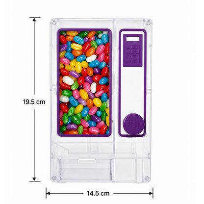 Máquina Expendedora de Dulces Retro | Dispensador de Chicles Manual Mini para Regalo