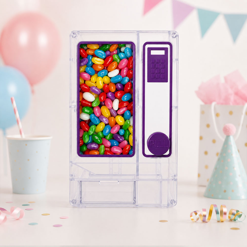 Máquina Expendedora de Dulces Retro | Dispensador de Chicles Manual Mini para Regalo