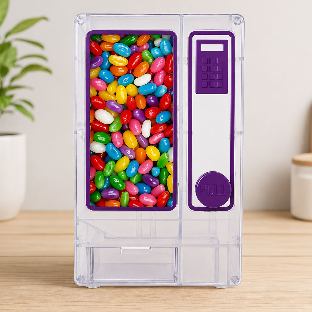 Máquina Expendedora de Dulces Retro | Dispensador de Chicles Manual Mini para Regalo