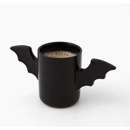 Taza Con Alas De Murcielago Tipo Batman