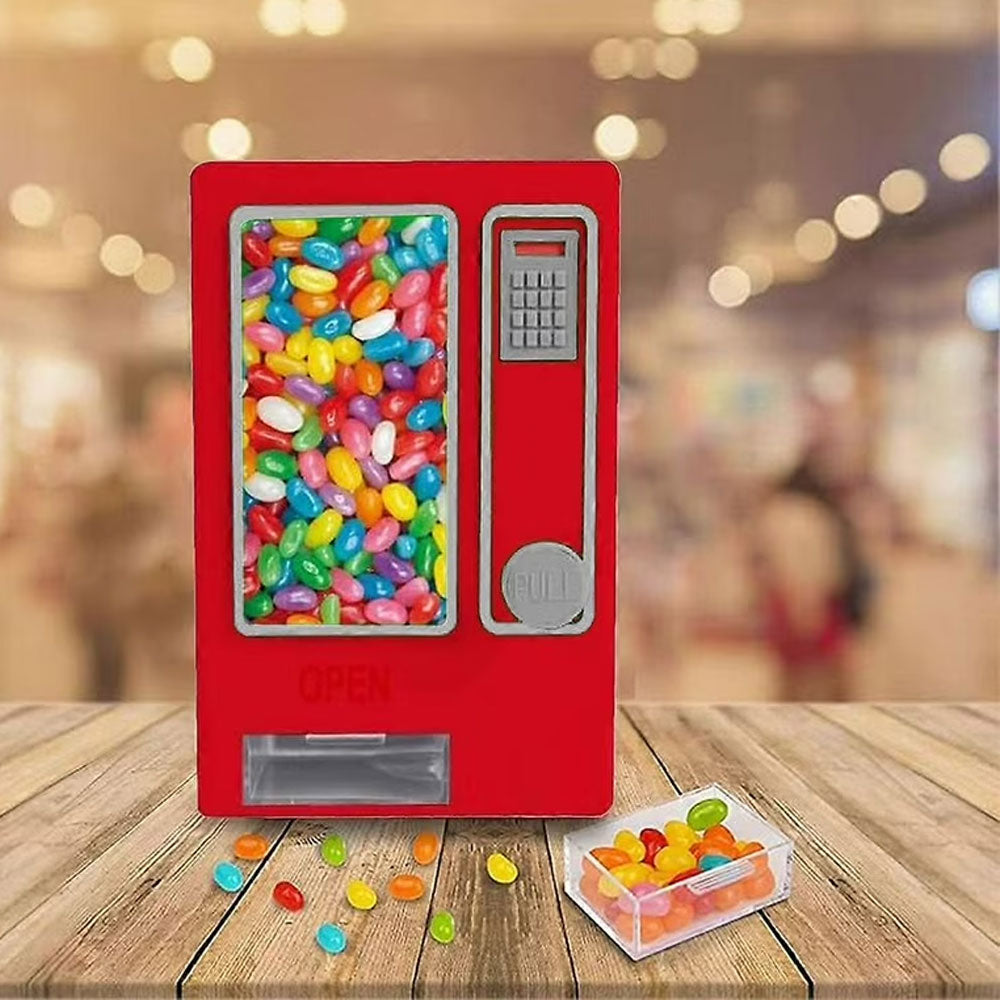Máquina Expendedora de Dulces Retro | Dispensador de Chicles Manual Mini para Regalo