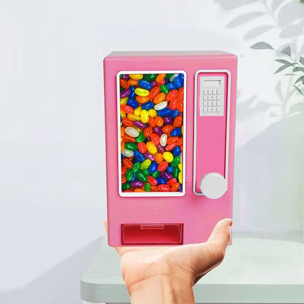 Máquina Expendedora de Dulces Retro | Dispensador de Chicles Manual Mini para Regalo