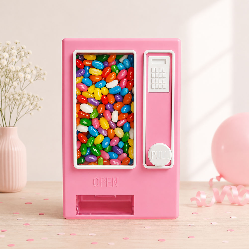 Máquina Expendedora de Dulces Retro | Dispensador de Chicles Manual Mini para Regalo