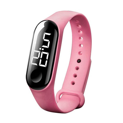 Reloj LED de Números Grandes Electrónico de Moda con sensor para mujer deportivo luminoso Hombre Unisex