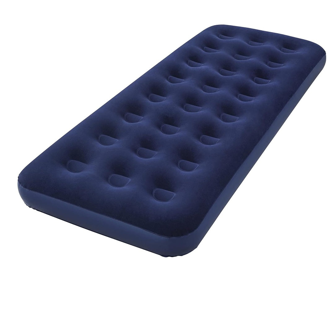 Colchón Cama Inflable Individual Camping Portátil Aire aterciopelado